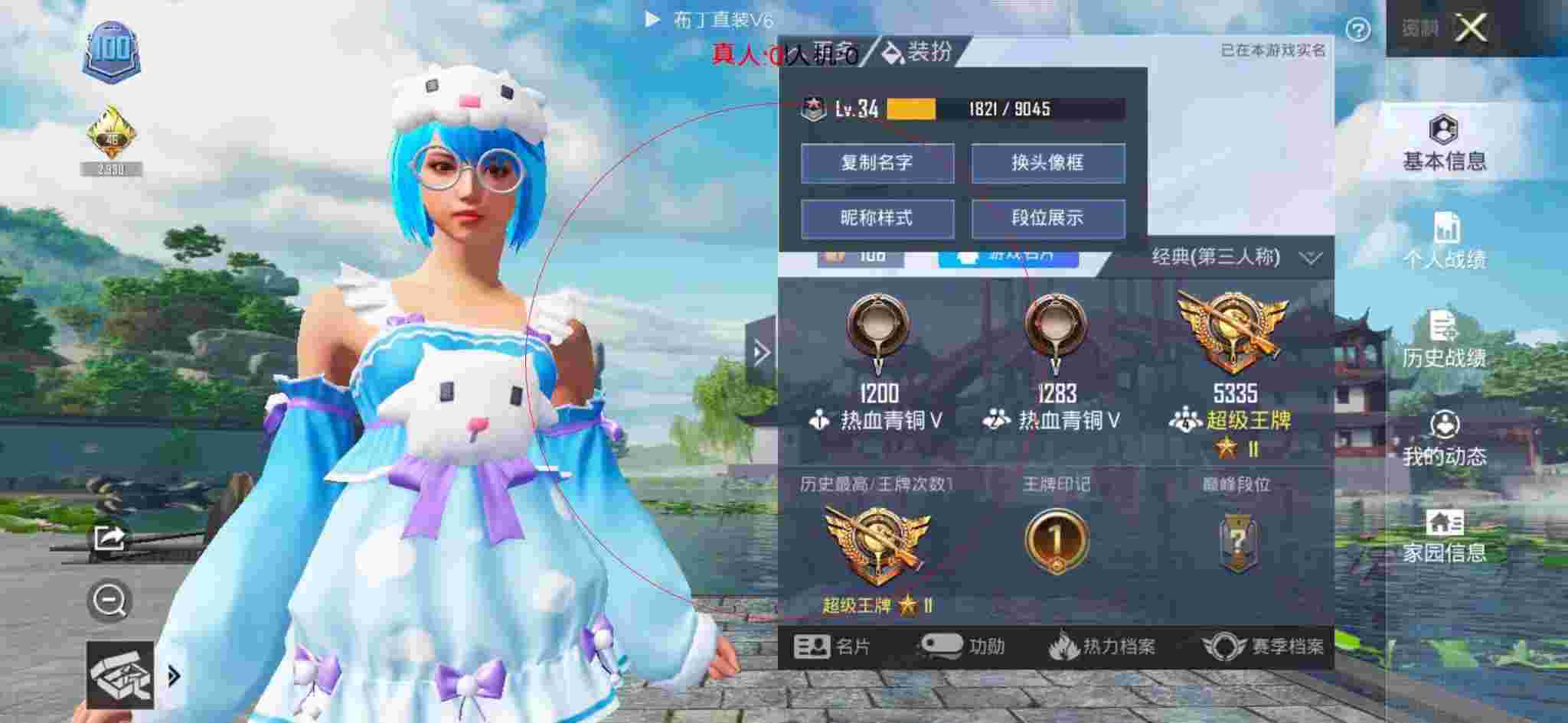 和平精英布丁直装透视 - 和平精英科技之星发饰搭配辅助预览图